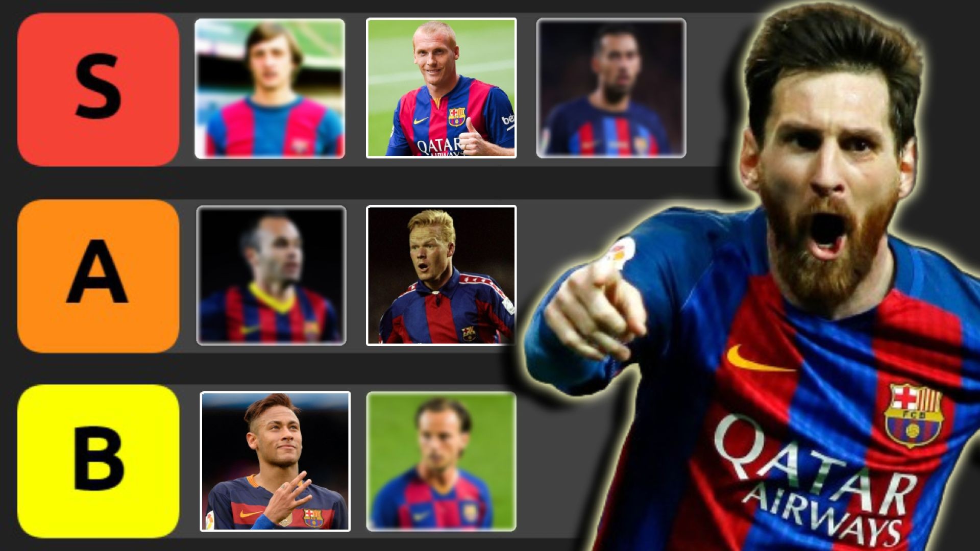 TIER LIST: Ranking Barcelona Players All Time? | LEGEND or ICONS?